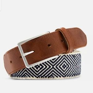 Peter Millar Seaside Geometric Belt